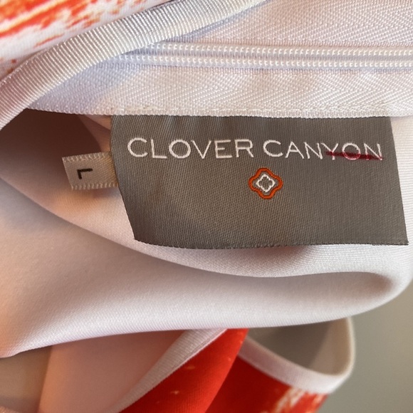 Clover Canyon Striped Neoprene Crop Top - Picture 6 of 7